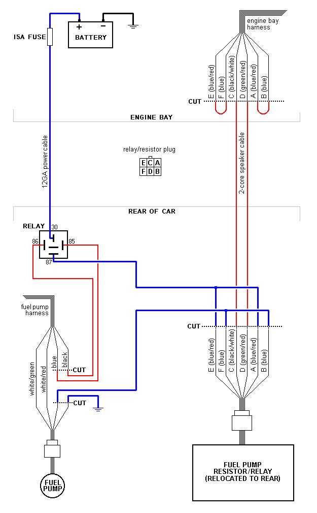 Mazda Rx 7 Fuel Pump Rewire Diagram